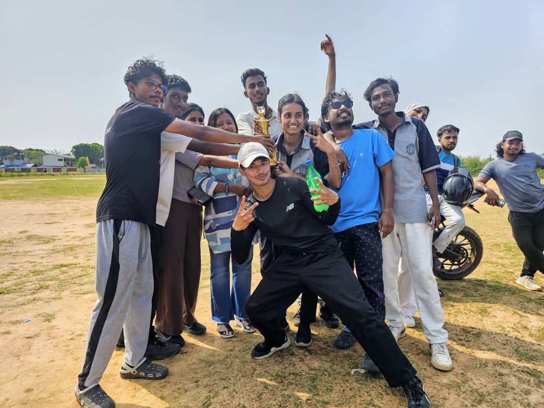 "Mass Com Students Shine in Gosner College Cricket Tournament"
